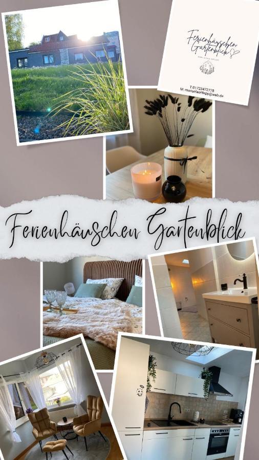 Ferienhaeuschen Gartenblick Friedrichroda Exterior foto
